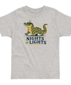 Nights of Lights Alligator Toddler jersey t-shirt - Image 3