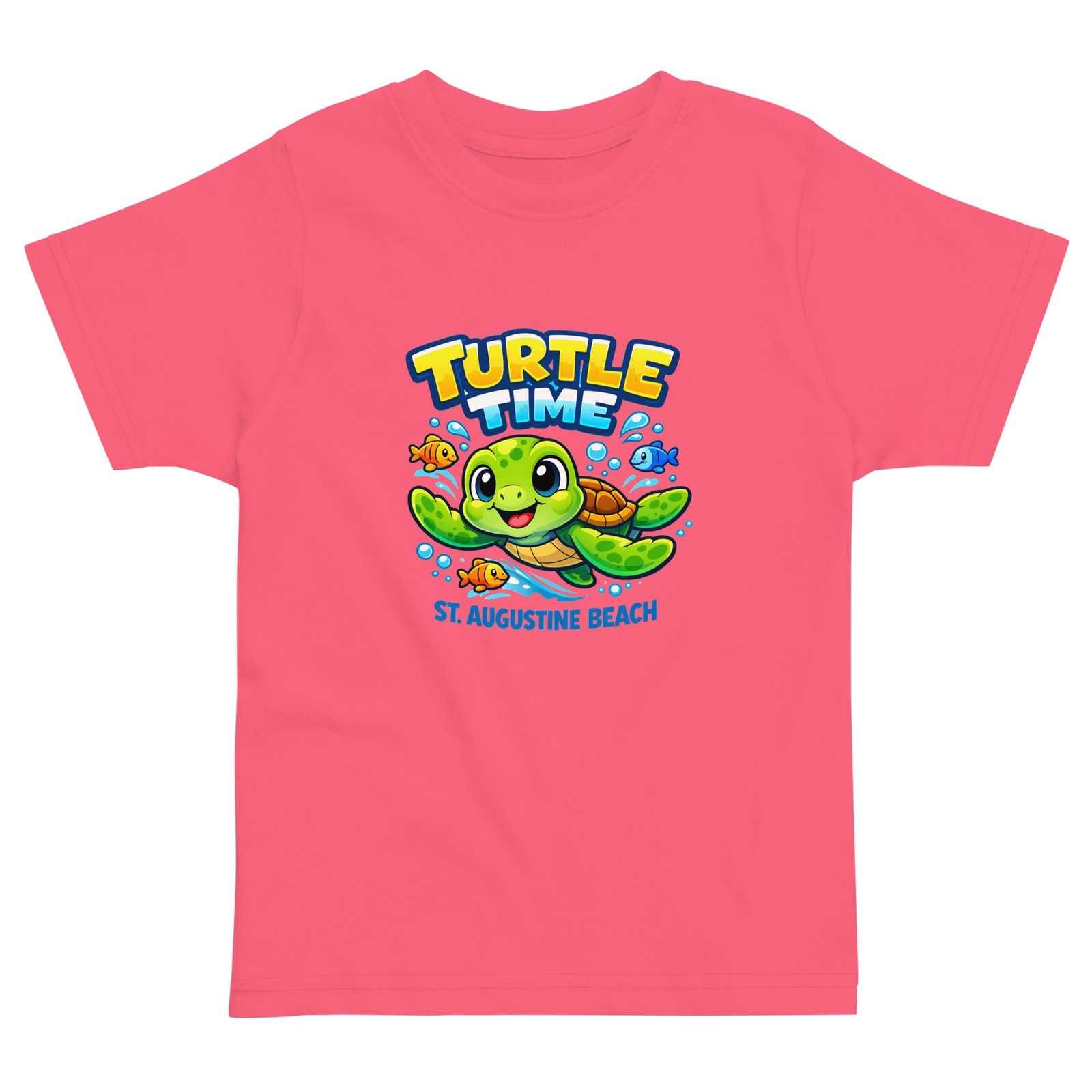Turtle Time St. Augustine Beach Toddler t-shirt - Image 4