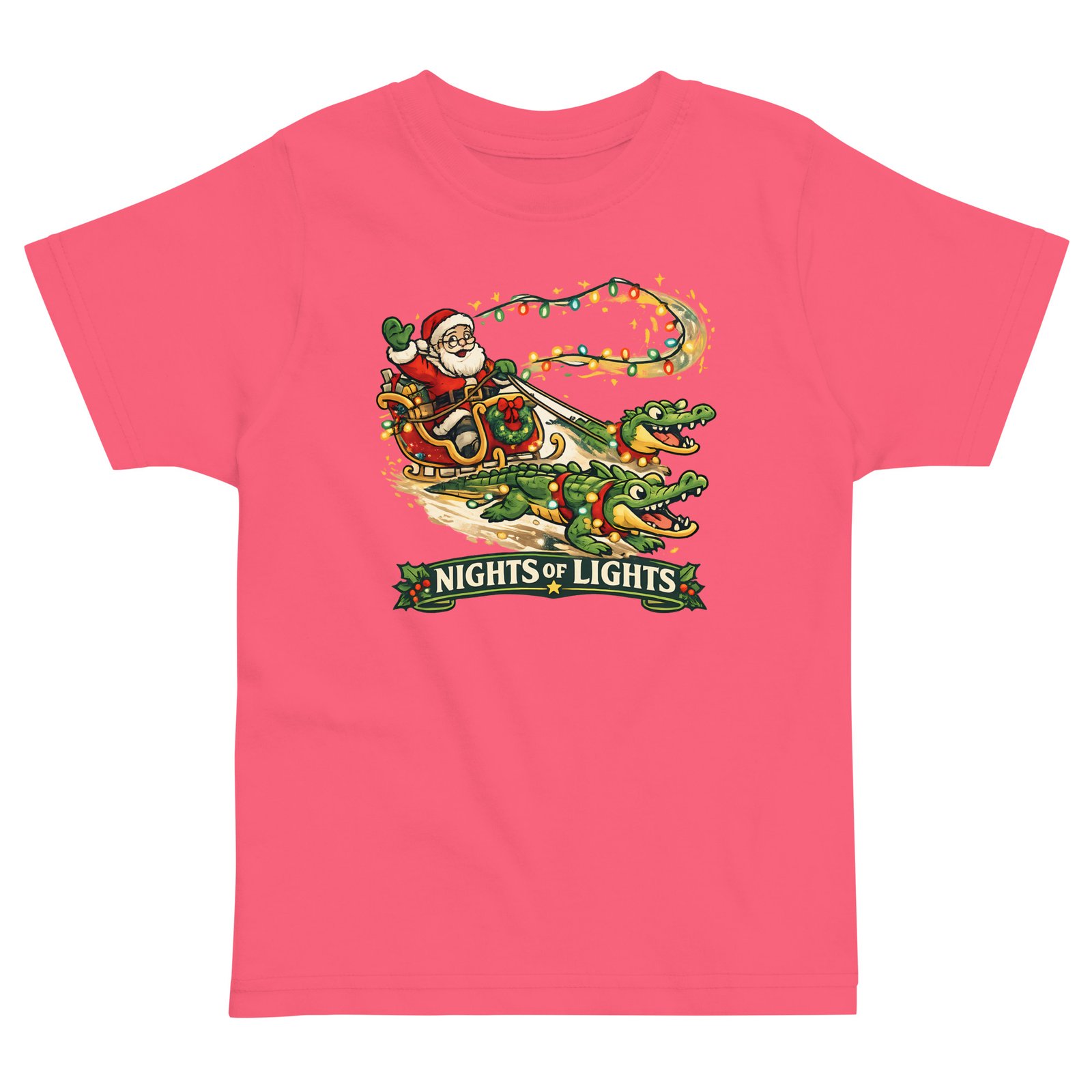 Gator Sleigh 1 Toddler jersey t-shirt