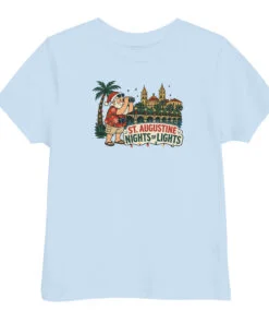 Nights of Lights Santa Binoculars 2 Toddler jersey t-shirt