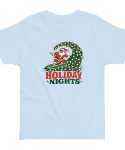 Holiday Nights Toddler jersey t-shirt - Image 3