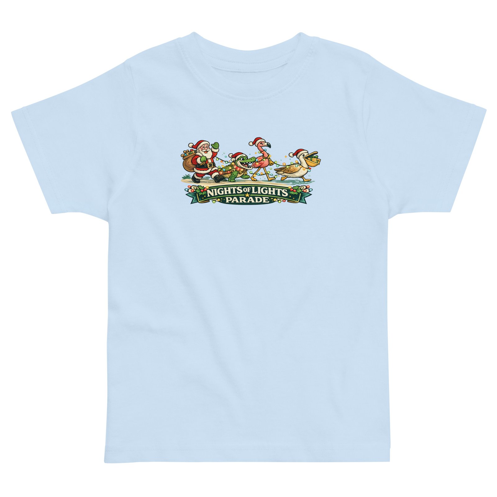 Pelican Nights of Lights Parade Toddler jersey t-shirt - Image 3