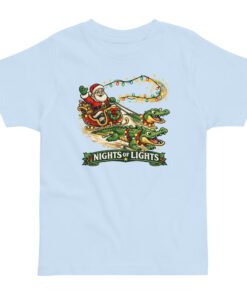 Gator Sleigh 1 Toddler jersey t-shirt - Image 3