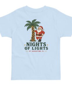 Santa Palm Toddler jersey t-shirt - Image 5