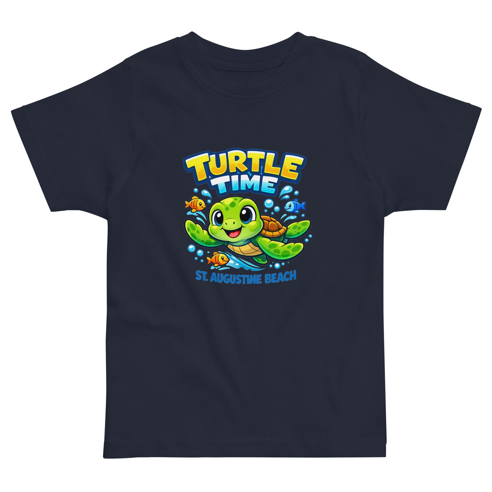 Turtle Time St. Augustine Beach Toddler t-shirt - Image 3