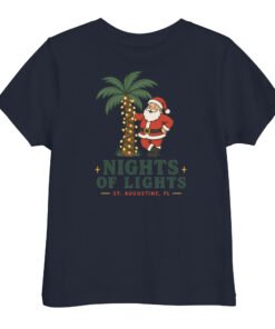 Santa Palm Toddler jersey t-shirt - Image 8