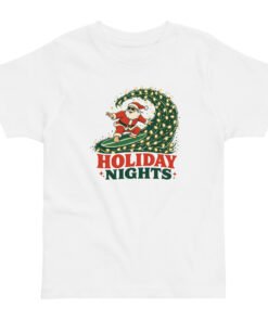 Holiday Nights Toddler jersey t-shirt - Image 4