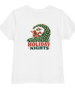 Holiday Nights Toddler jersey t-shirt