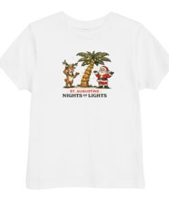 Rudolph Santa Palm Toddler jersey t-shirt - Image 6