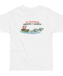 Dolphins Pulling Santa Toddler jersey t-shirt - Image 3