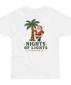 Santa Palm Toddler jersey t-shirt - Image 6