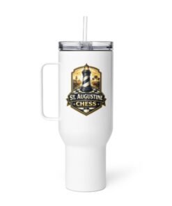 STA Chess Lighthouse Travel mug w/handle