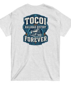 Tocoi Railroad History Unisex tee - Image 8