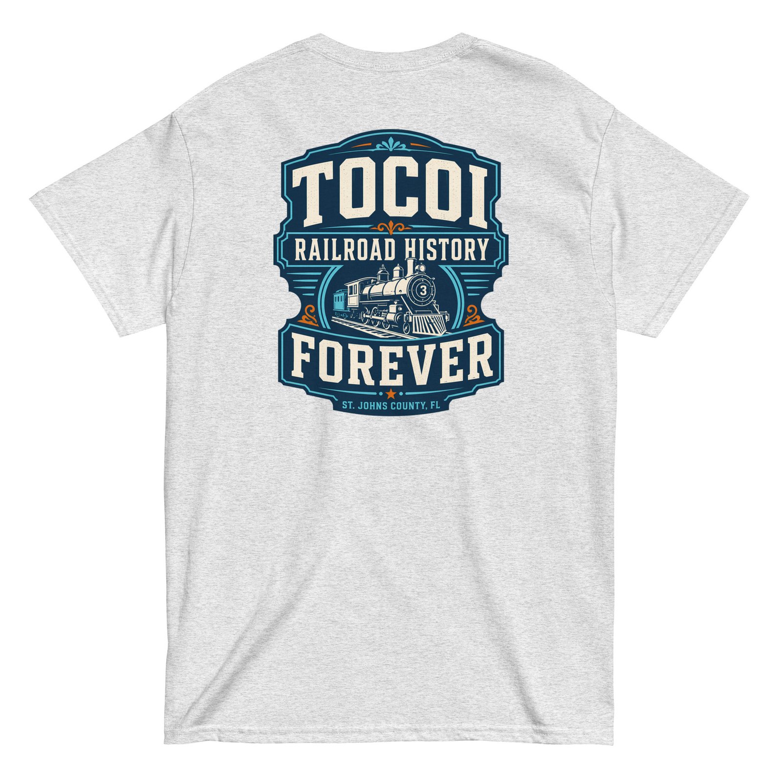 Tocoi Railroad History Unisex tee - Image 8
