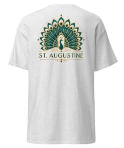 St. Augustine Est. Peacock Unisex classic tee - Image 26