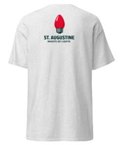 St. Augustine Nights Red Bulb Unisex classic tee