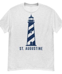 St. Augustine Large Light Unisex tee - Image 14