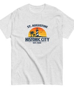 St. Augustine Historic City Est Sunrise LH Unisex tee - Image 9