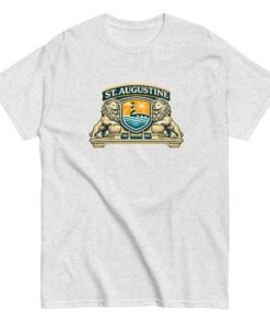 St. Augustine Lion Shield Unisex tee - Image 11