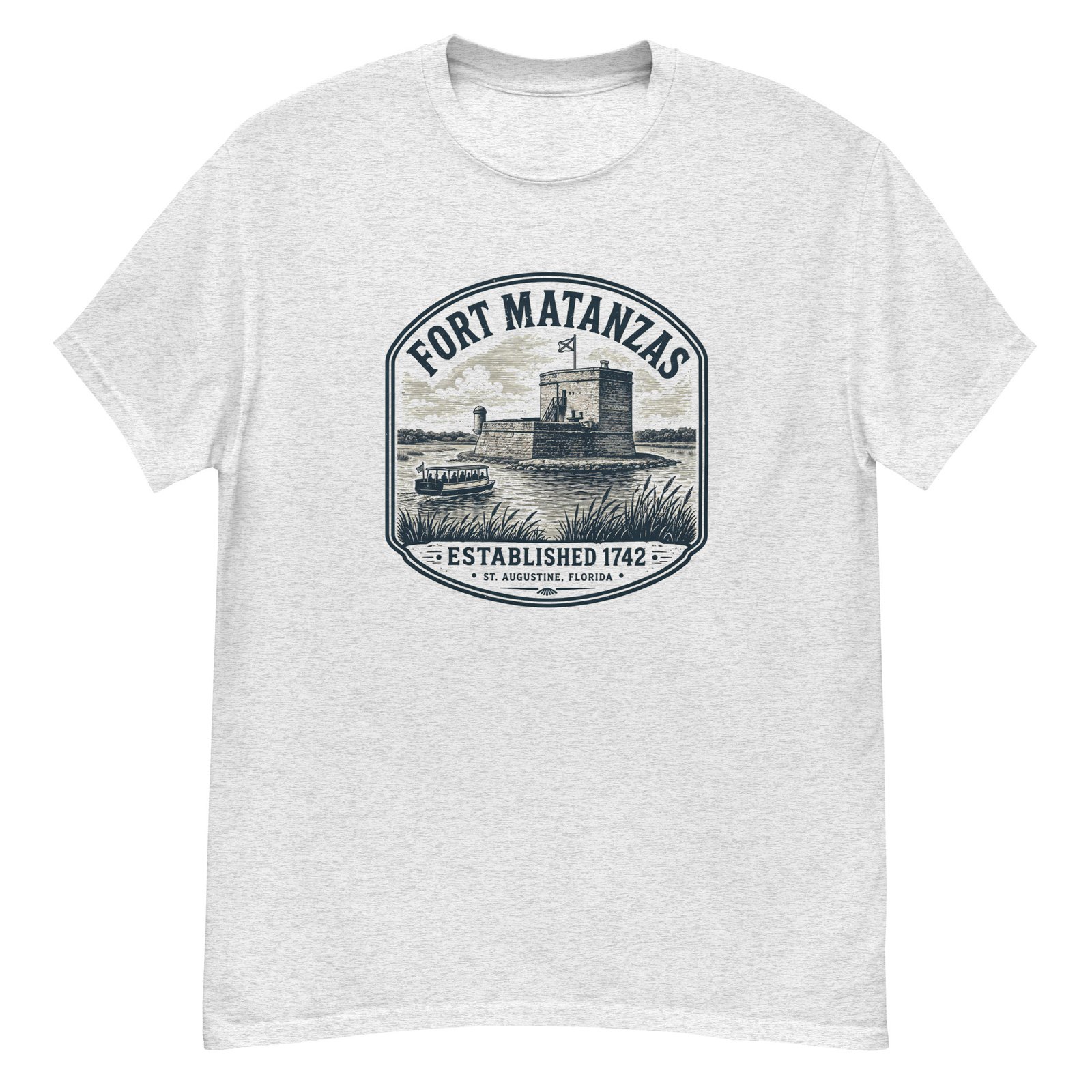 Fort Matanzas Established 1742 Unisex tee - Image 11