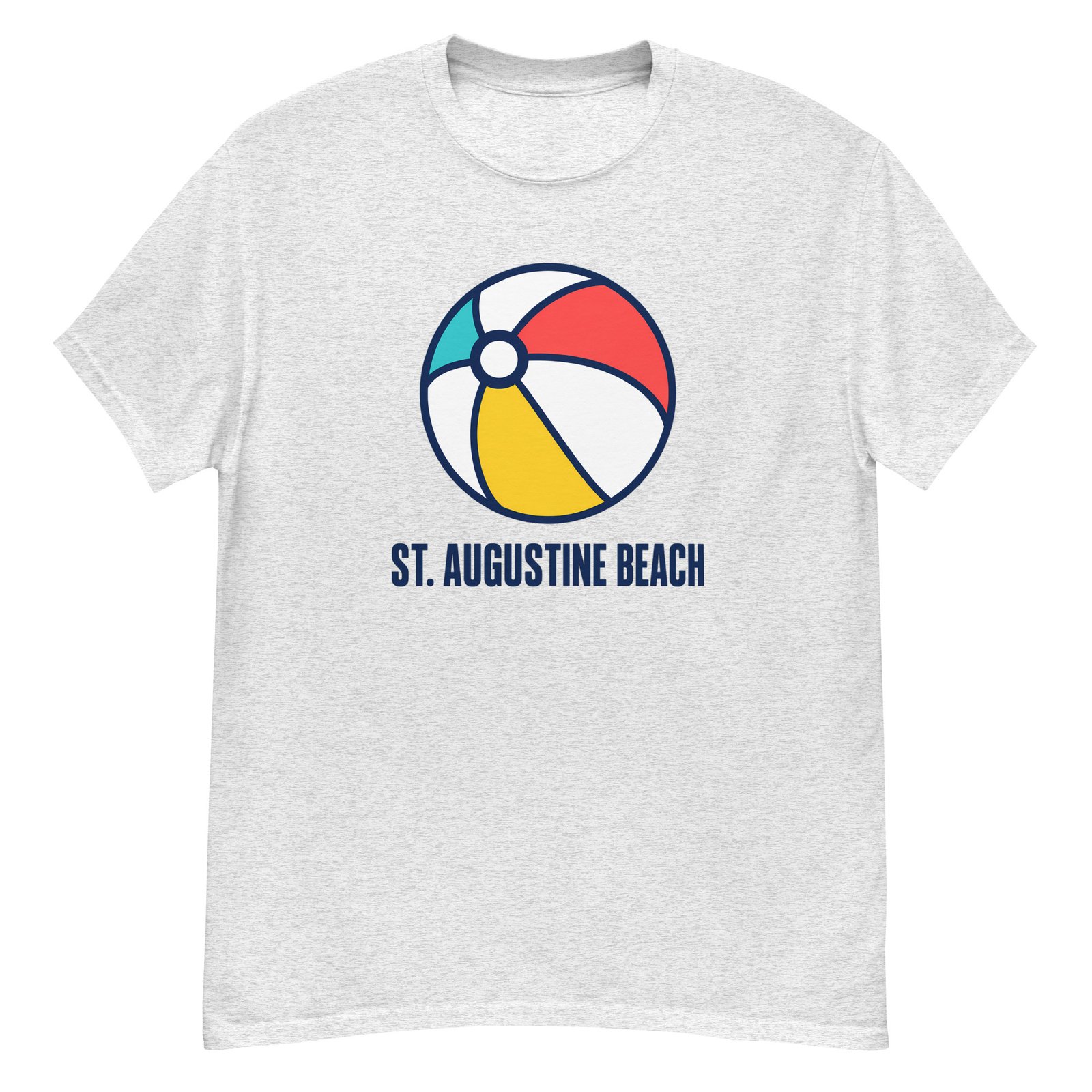 St. Augustine Beach Ball Unisex classic tee - Image 10