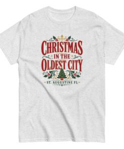 Christmas in the Oldest City Unisex classic tee - Image 6