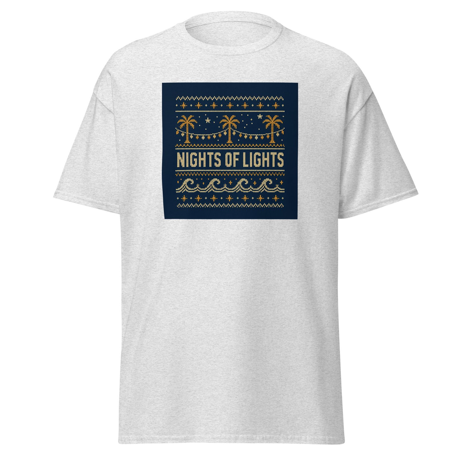 Nights of Lights Pattern Unisex classic tee - Image 5