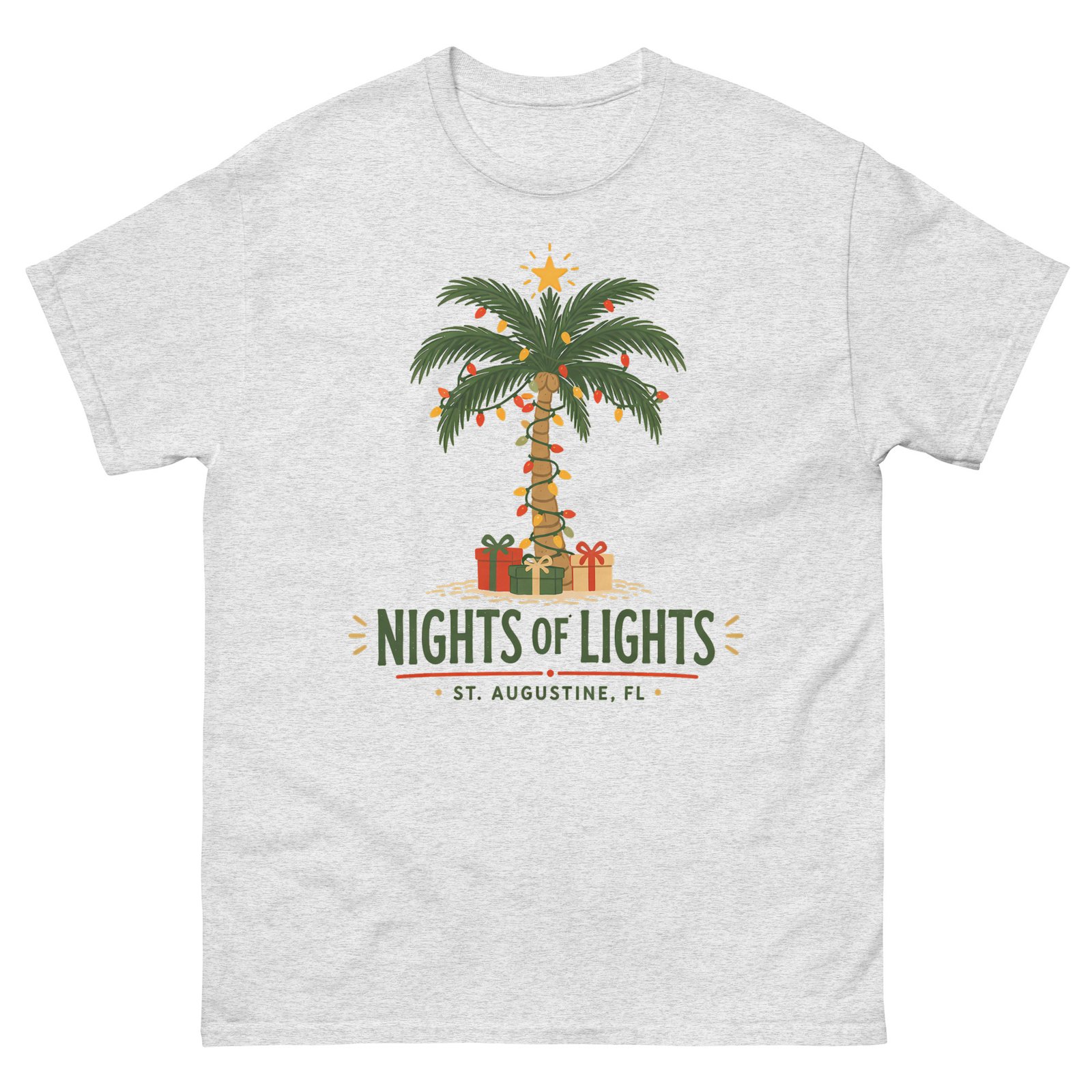 Nights of Lights Palm Presents Unisex classic tee - Image 9