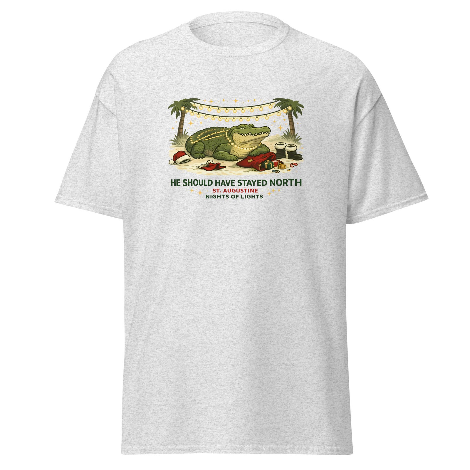 Should Have Stayed North Unisex classic tee - Image 12