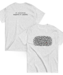 St. Augustine Nights of Lights Tangle Unisex classic tee