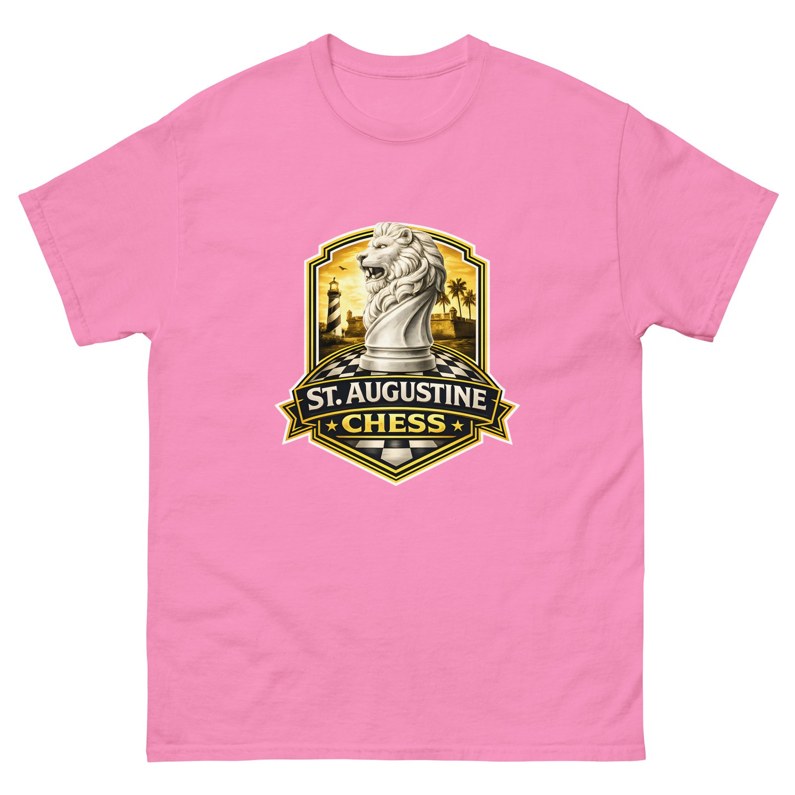 STA Chess Lion Unisex classic tee - Image 14