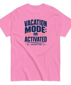 Alternative view of Vacation Mode Activated St. Augustine Unisex classic tee