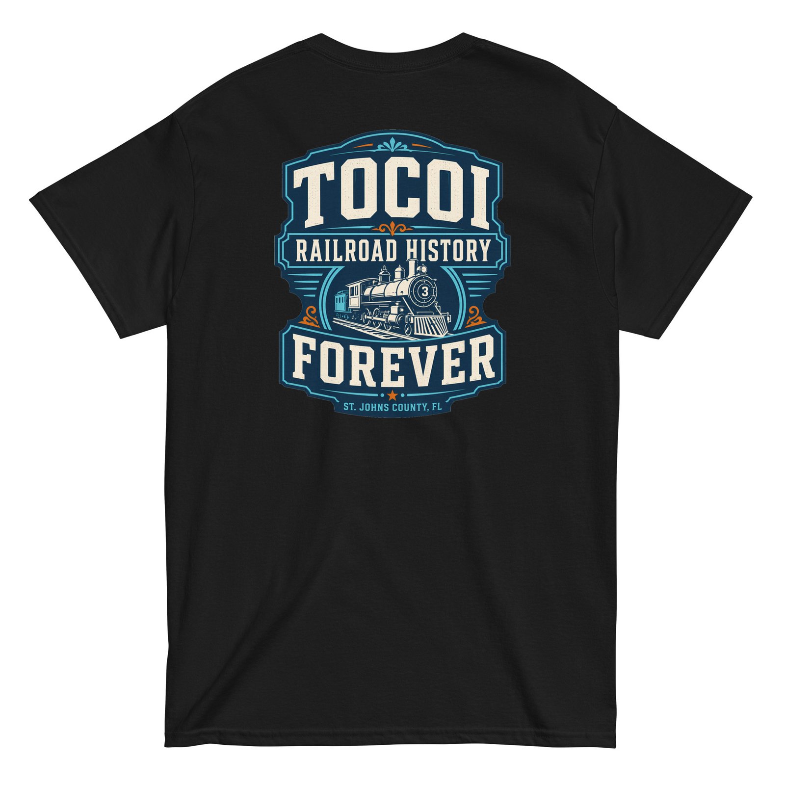 Tocoi Railroad History Unisex tee - Image 2