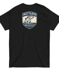 Alternative view of Inlet Slayer Matanzas Inlet Fishing Unisex tee