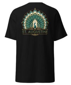 St. Augustine Est. Peacock Unisex classic tee - Image 19