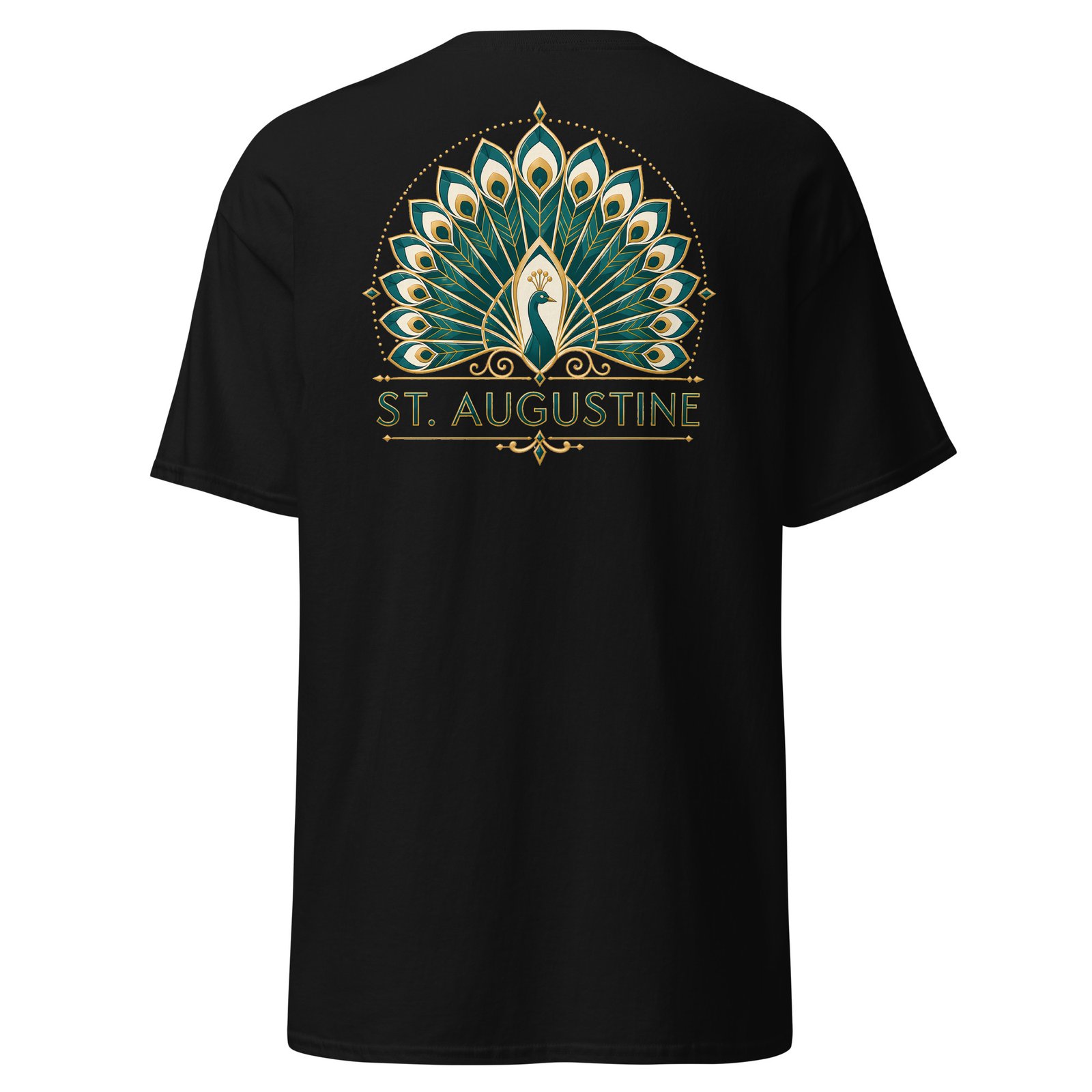 St. Augustine Est. Peacock Unisex classic tee - Image 19