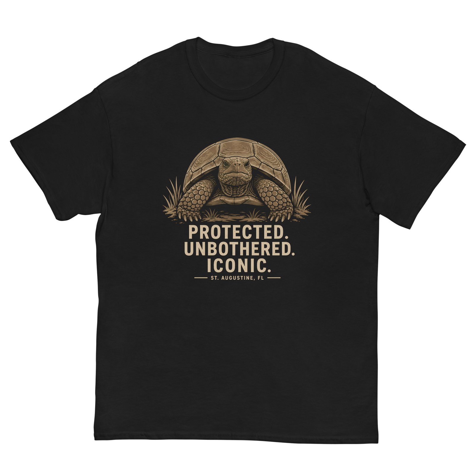 Gopher Turtle Protected Unbothered Unisex tee - Image 3