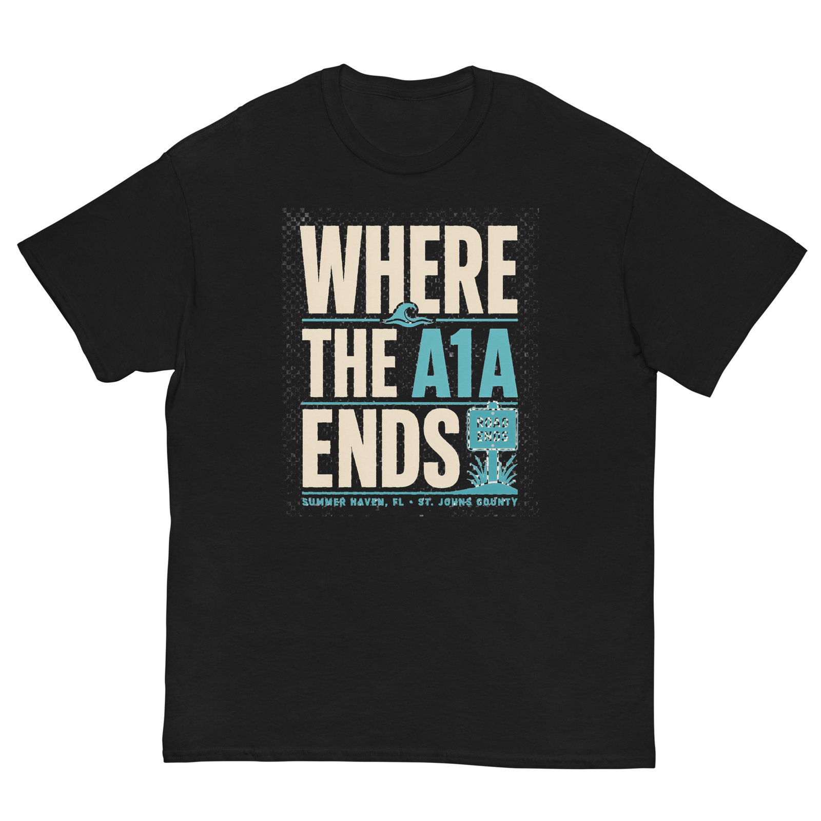 Summer Haven Where A1A Ends Unisex tee - Image 2