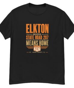 Alternative view of Elkton State Road 207 Unisex tee