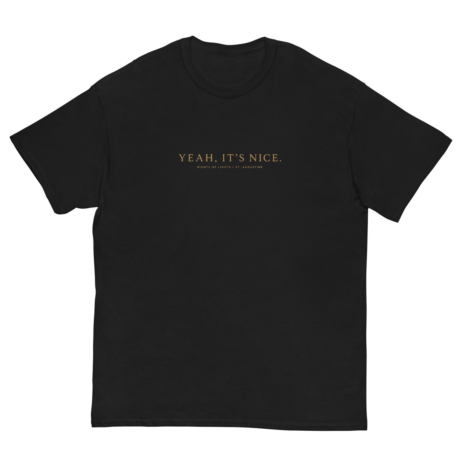 Nights of Lights Yeah It's Nice Unisex tee - Image 2