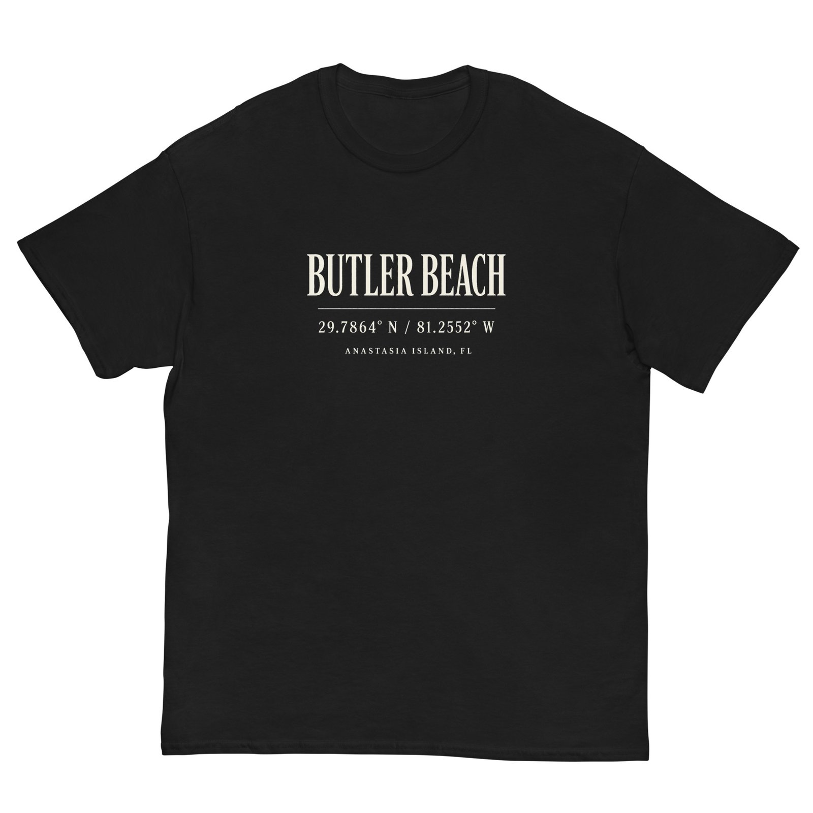 Butler Beach Coordinates Unisex tee - Image 3