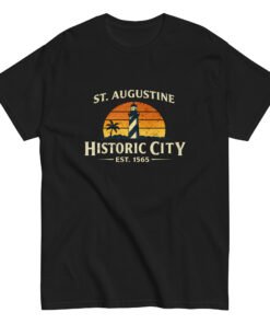 St. Augustine Historic City Sunrise LHDK Unisex tee - Image 3