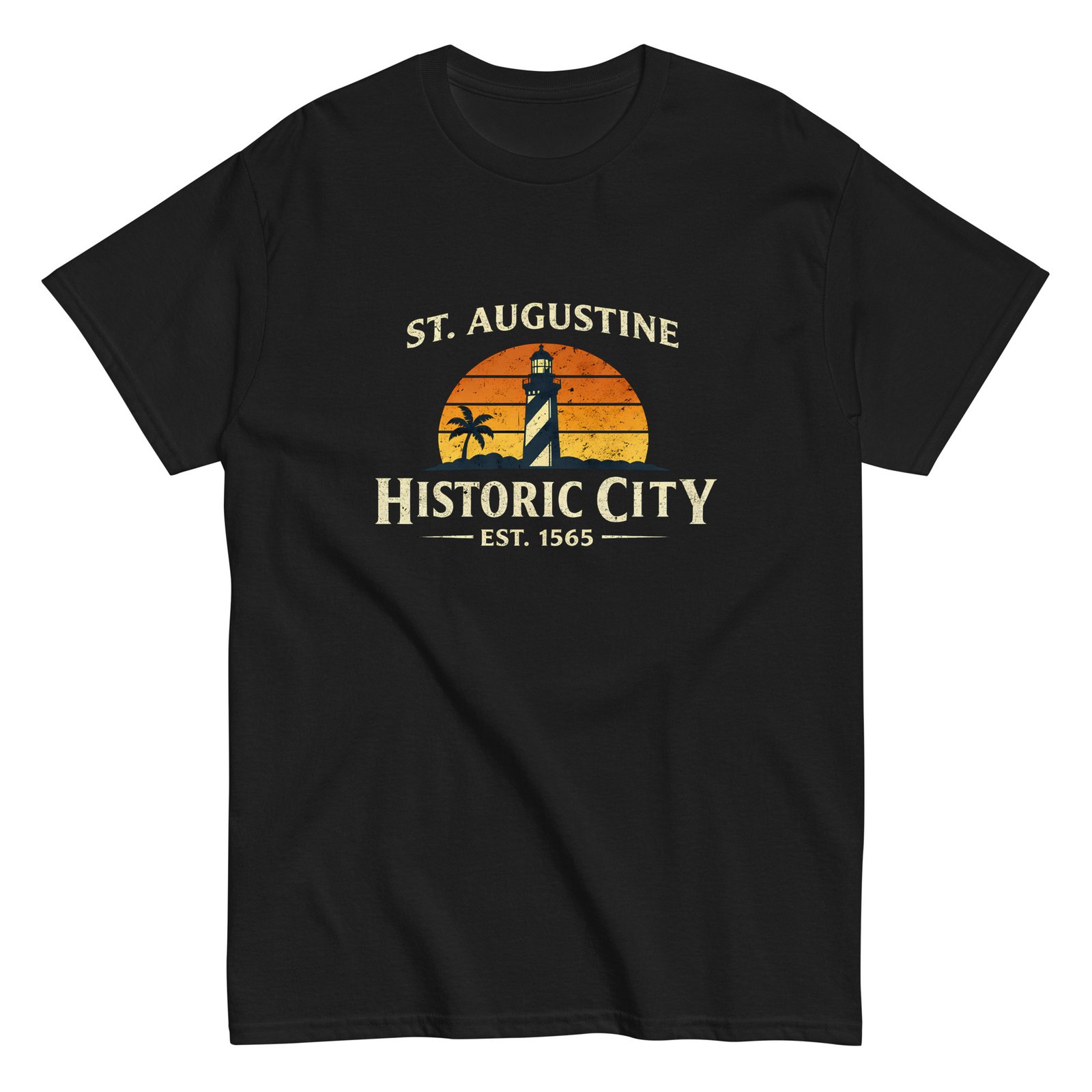 St. Augustine Historic City Sunrise LHDK Unisex tee - Image 3