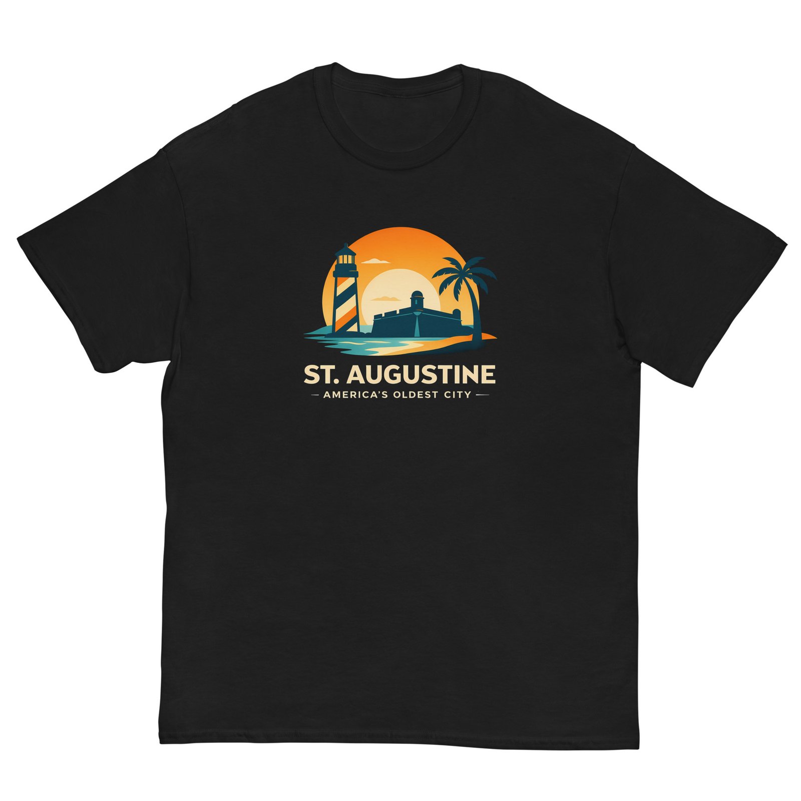 St. Augustine Americas Oldest City Sunrise Unisex tee - Image 3