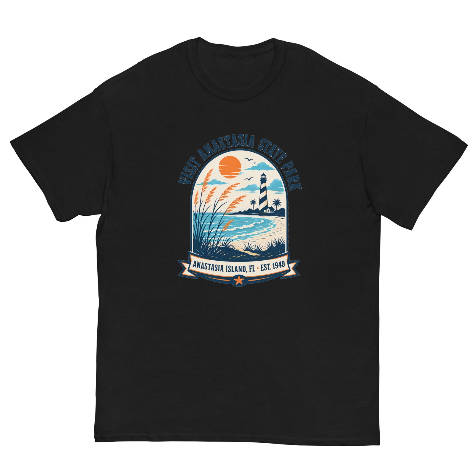 Visit Anastasia State Park Unisex tee - Image 2