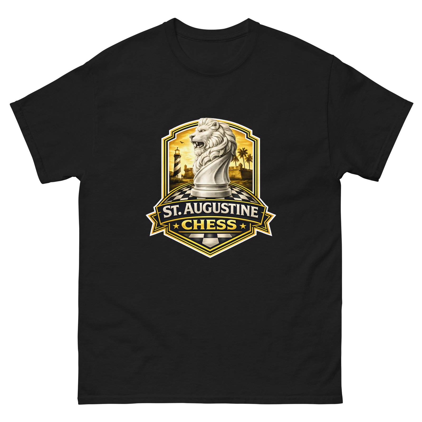 STA Chess Lion Unisex classic tee - Image 2