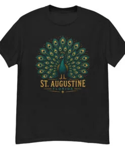 St. Augustine Peacock Unisex classic tee