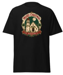 Alternative view of Merry Christmas St. Augustine FL Unisex classic tee