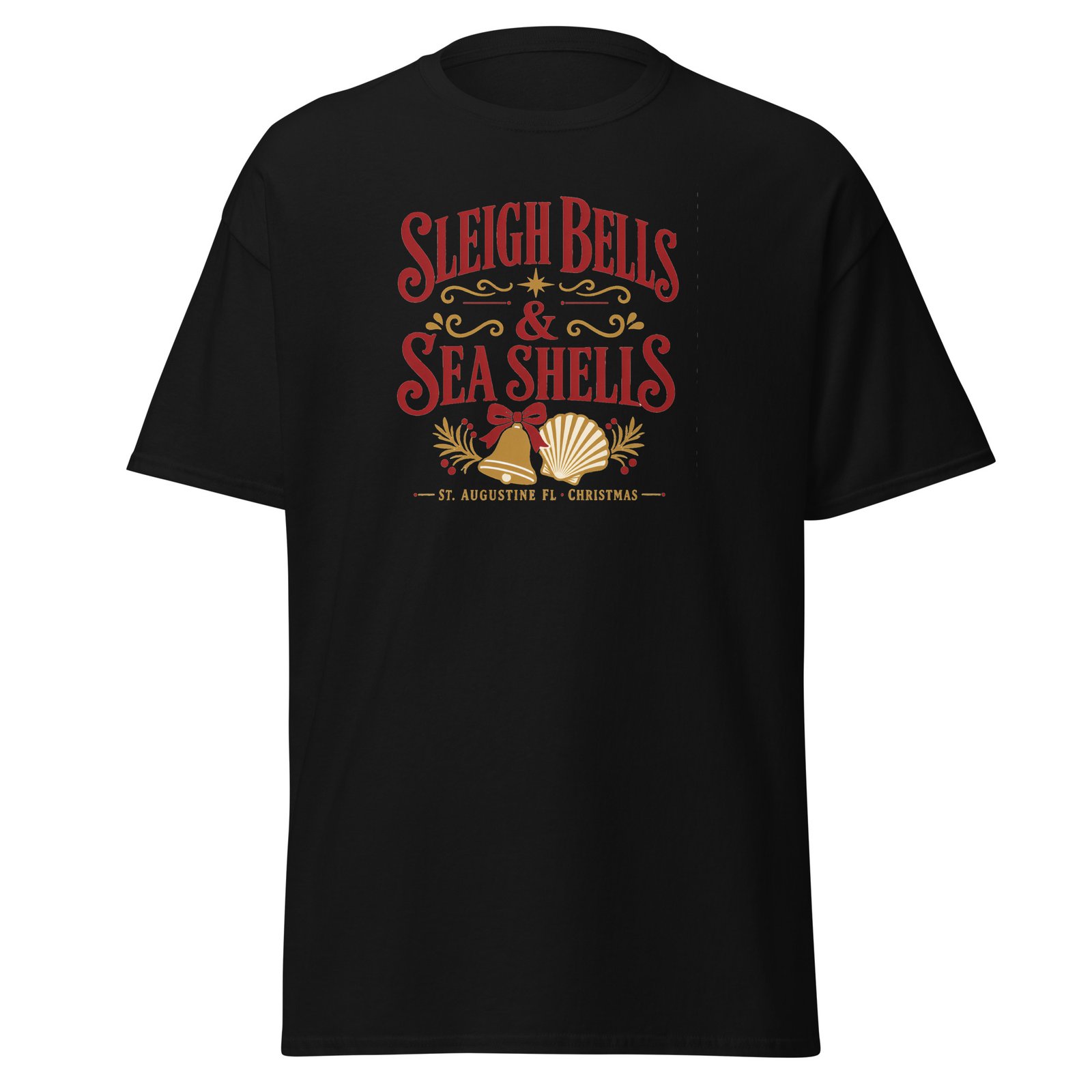 Sleigh Bells Sea Shells St. Augustine Unisex classic tee