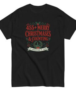 Alternative view of 455+ Merry Christmases St. Augustine Unisex classic tee